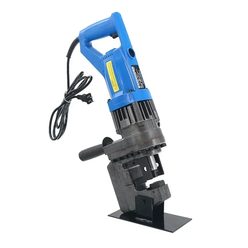 Portable Electric Hydraulic Punching Machine Used to Punch Holes in Steel Plates