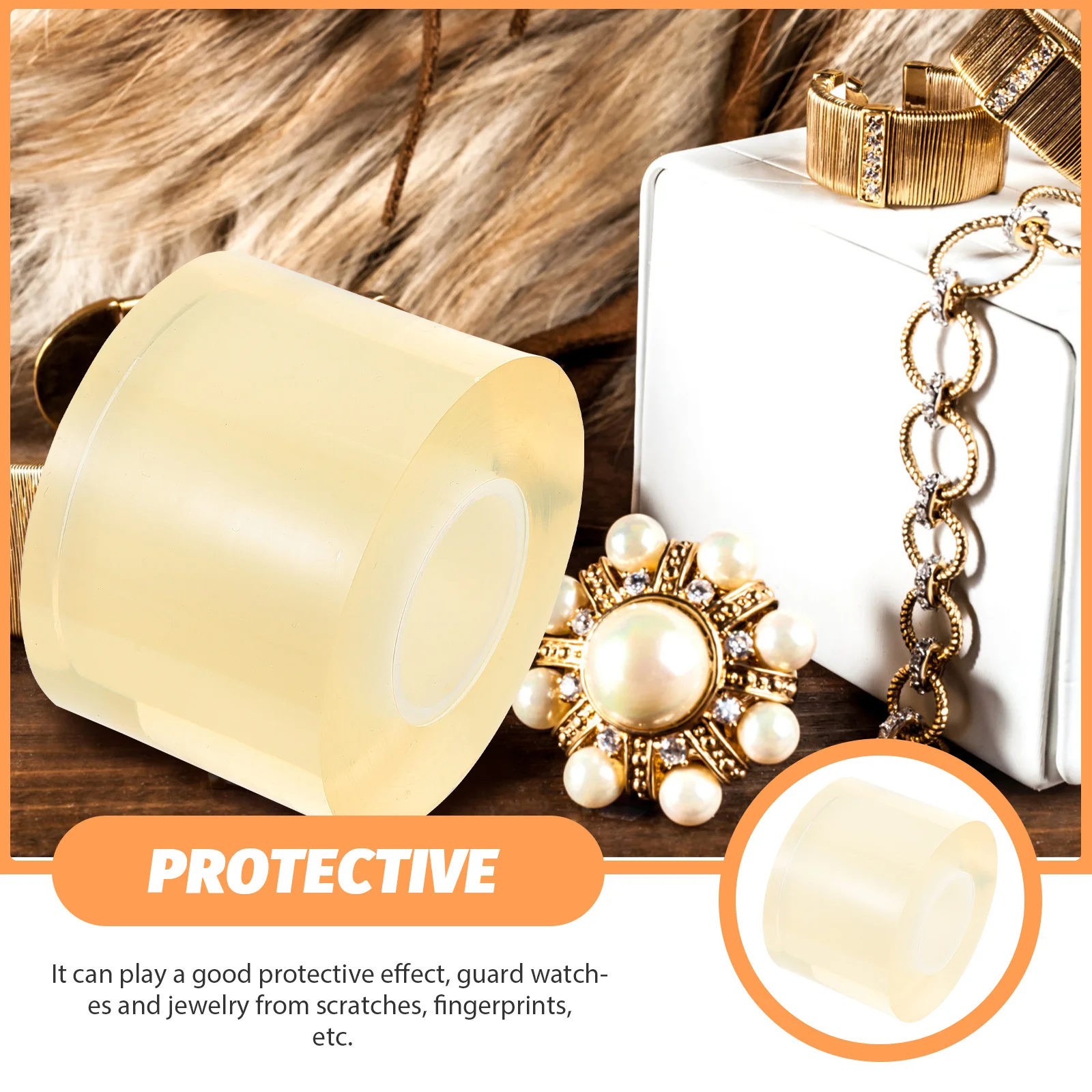 

for Anti Tape For Repair Tool Tape Protective Film For Jewelry Easy to Use Watch Repair Tool Protective Watch Film