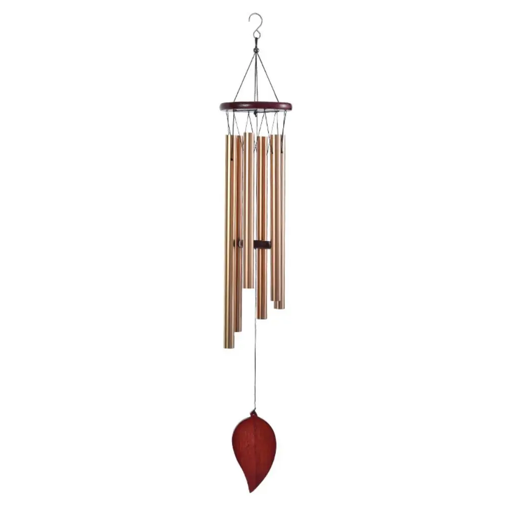 

Simple Multipurpose Chapel Bells Aluminum Tube Home Decor For Indoor Ornament Wind Chime Bells Pendant Craft Gift