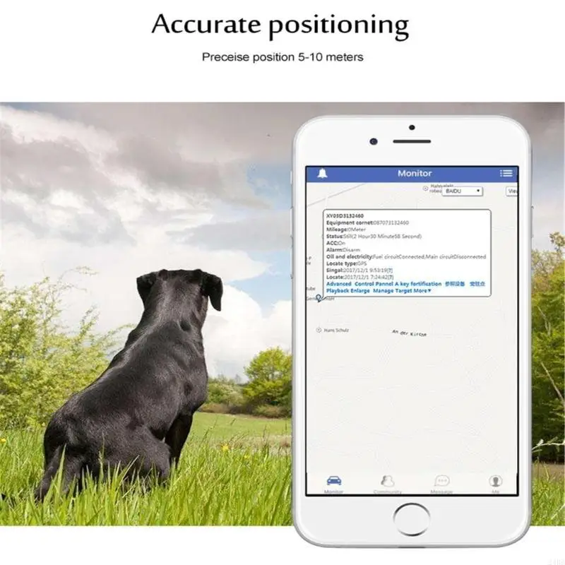 Trackers with Alarm Finder Location Multifunction Locator for Pet 24BB