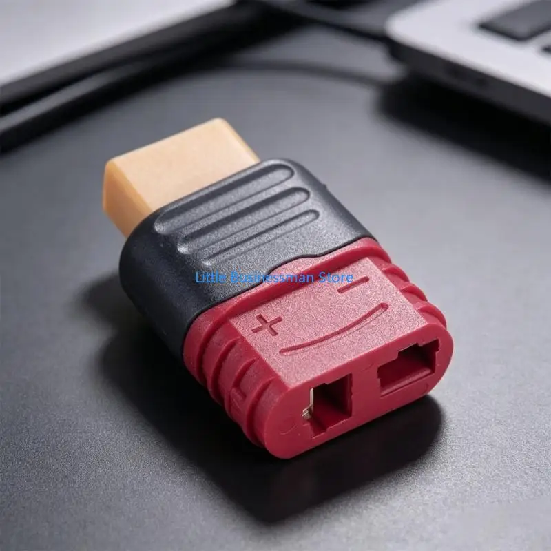 XT30 to T Model Power Wiring Piece, PVC Shell Single Unit for Battery Energy Needs and Daily Use M76A