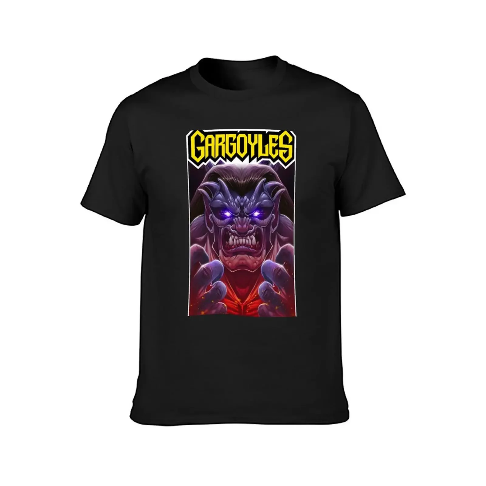 Gargoyles - Goliath T-Shirt oversized graphic tee summer clothes blue archive Men's t-shirts