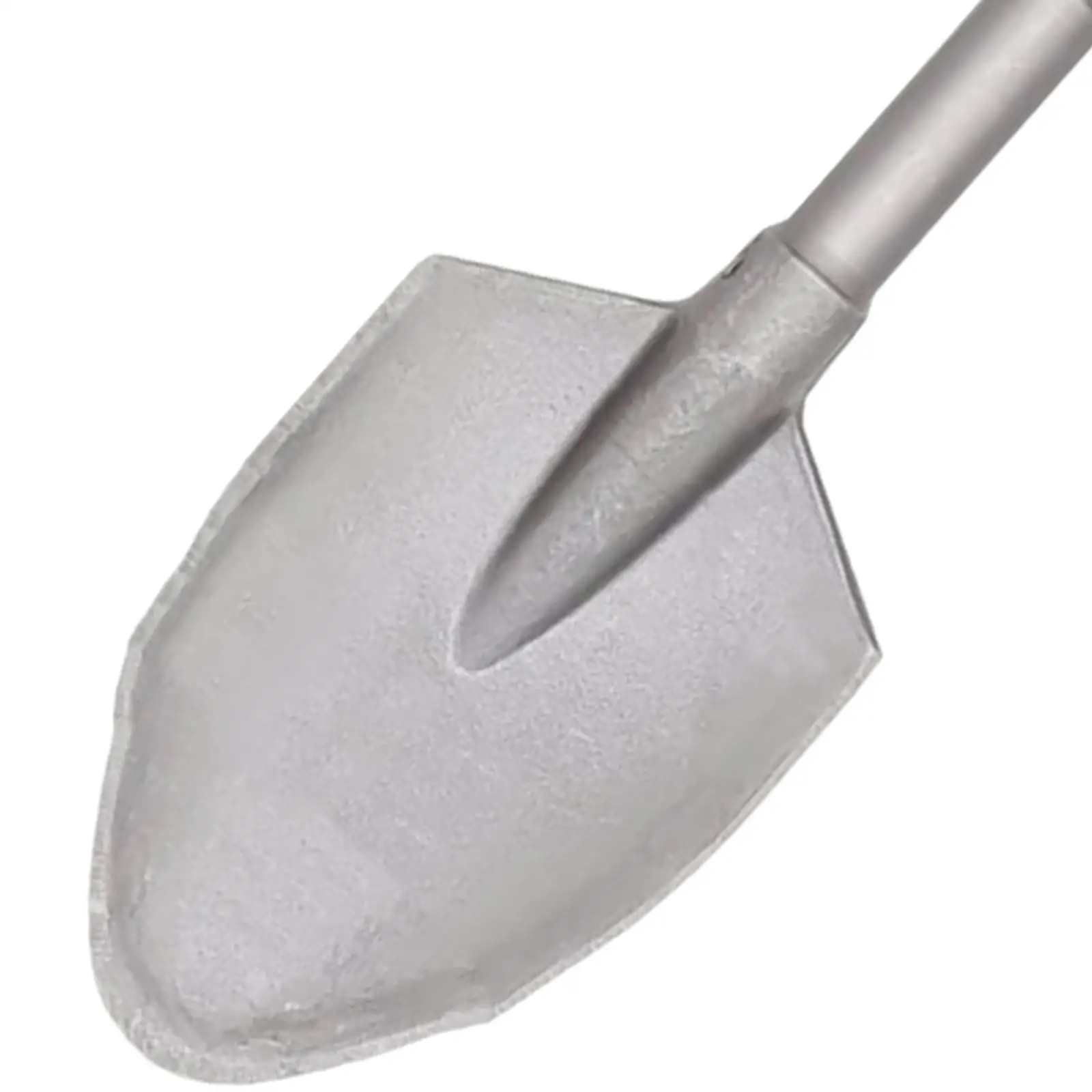 

Steel Clay Spade Head Demolition Hammer Attachment Durable Scoop Shovel Bit for Multi-function Digging and Excavation