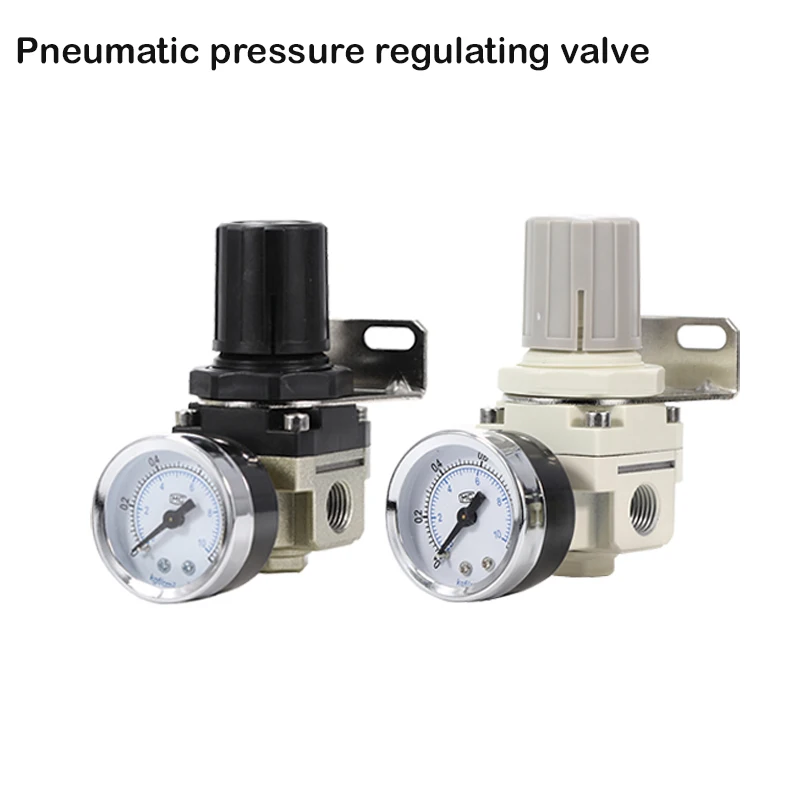 

High Quality AR2000-02 AR3000-03 AR4000-04 Pneumatic Compressed Air Compressor Pressure Regulator Relief Valve 1/4" 3/8" 1/2"1"