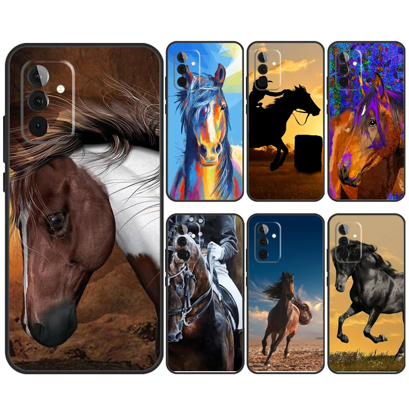 Beautiful Horse Funda For Samsung Galaxy A35 A55 A15 A25 A53 A33 A13 A52 A32 A12 A51 A71 A14 A34 A54 Case
