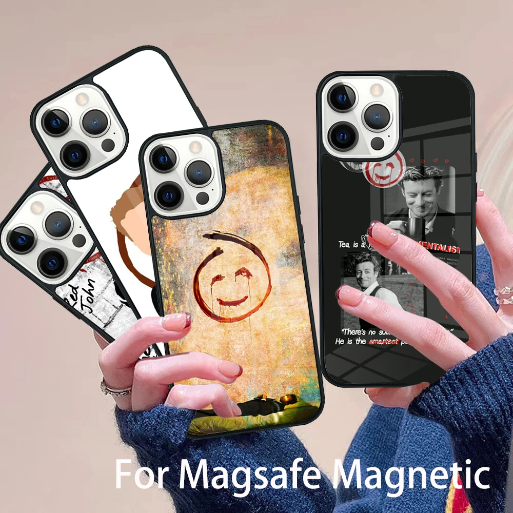 

The Mentalist Phone Case Magesafe Magnetic Wireless Charge Cover For IPhone 16 11 12 13 14 15 Pro Max Plus Mini
