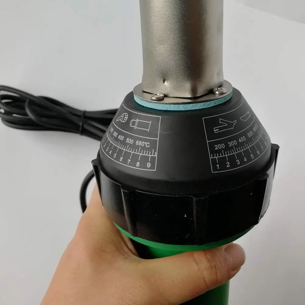 110V/230V 1600W Professional Linoleum Or Vinyl Floor Hot Air Welding Kit With Plastic Heat Device And Accessories  for PVC Floor