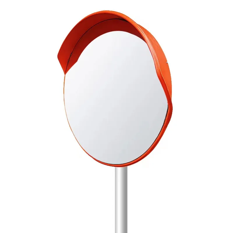 Outdoor 220 degree wide angle mirror 70/80/100 cm polypropylene material warning road traffic safety convex mirror
