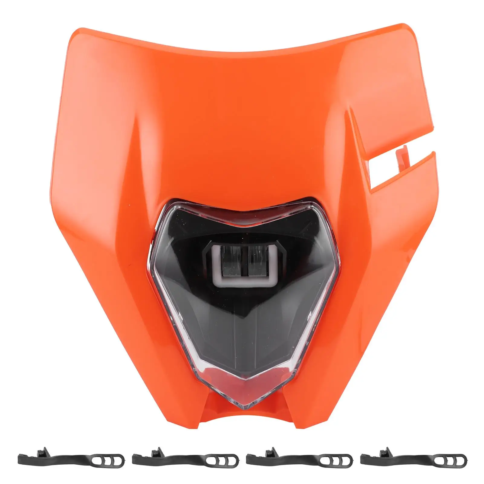 

Universal Motorcycle Headlight High/Low Beam LED Headlamp 60W 6000K Daytime Running Lamp Car Accessories