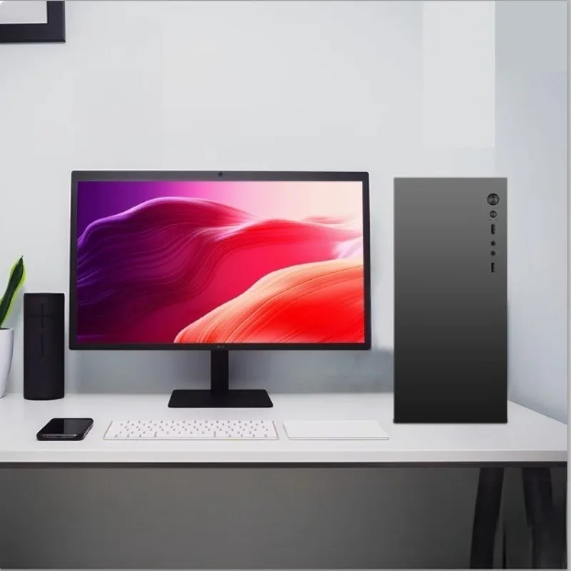 Desktop computer host full set of display height with i5 water-cooled e-sports game office home