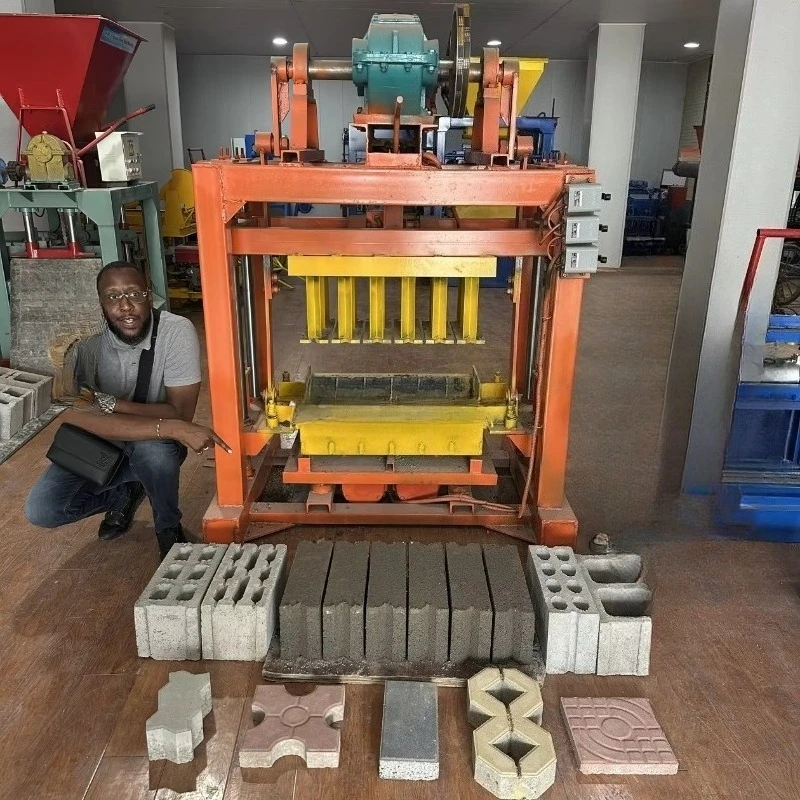 

Brick making Machine Brick machine Manual Concrete Block Making Press Interlocking for Garden Pathway Construction Eco Friendly
