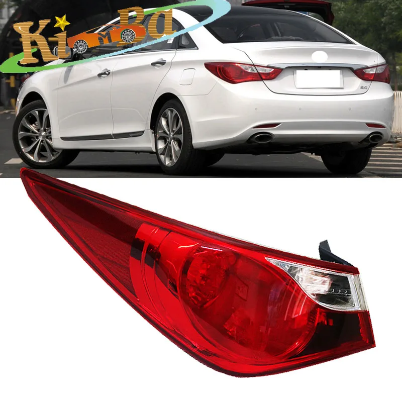 

KIMBA Внешний задний бампер, задний фонарь, стоп-сигнал, задний фонарь, задний фонарь, головной фонарь для Hyundai Sonata 2011 2012 2013 2014