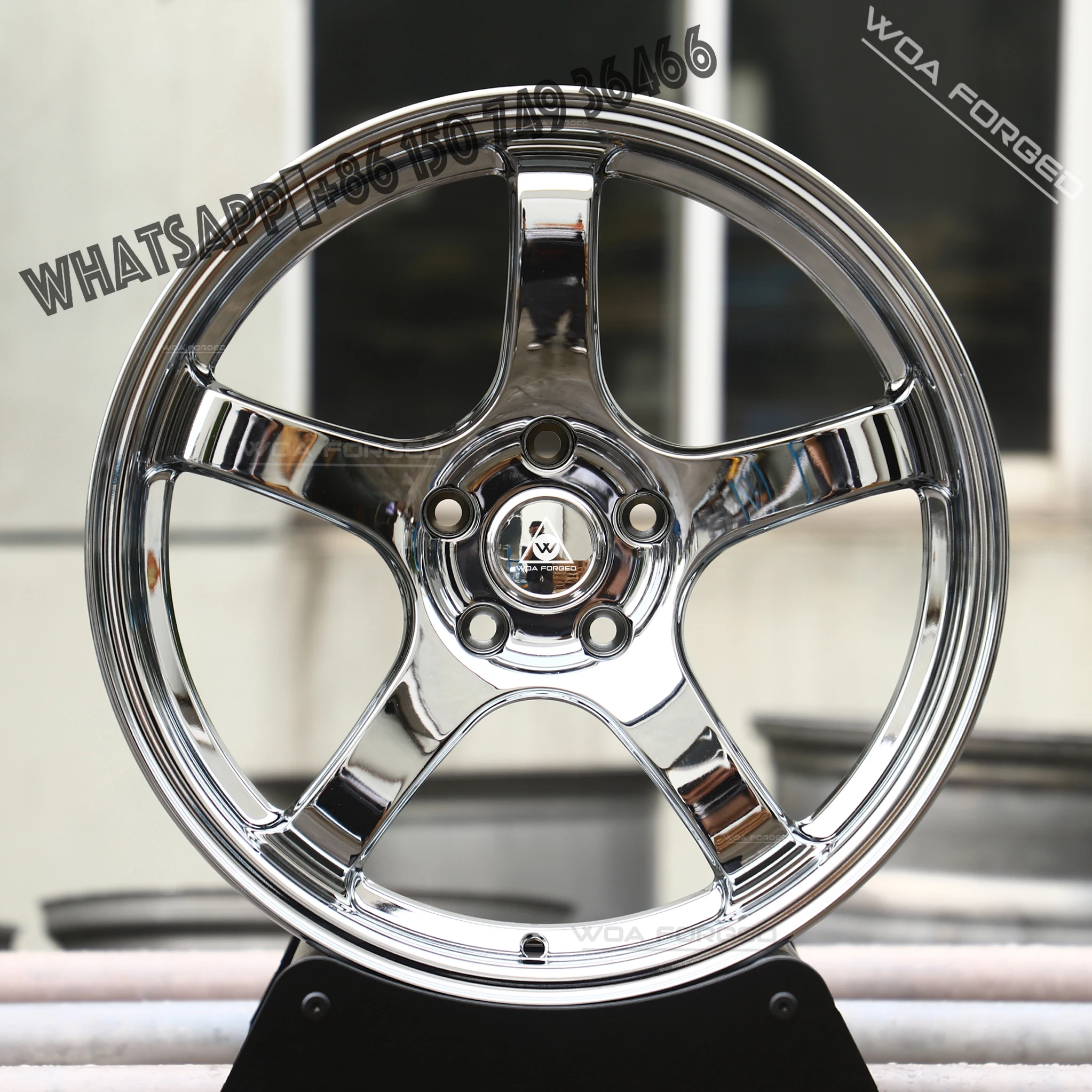

For BMW F30 F10 Series 17-22 Inch Deep Dish Wheels Forged Alloy Rims Triple Chrome Plating Lightweight GT 35mm Aluminum Alloy