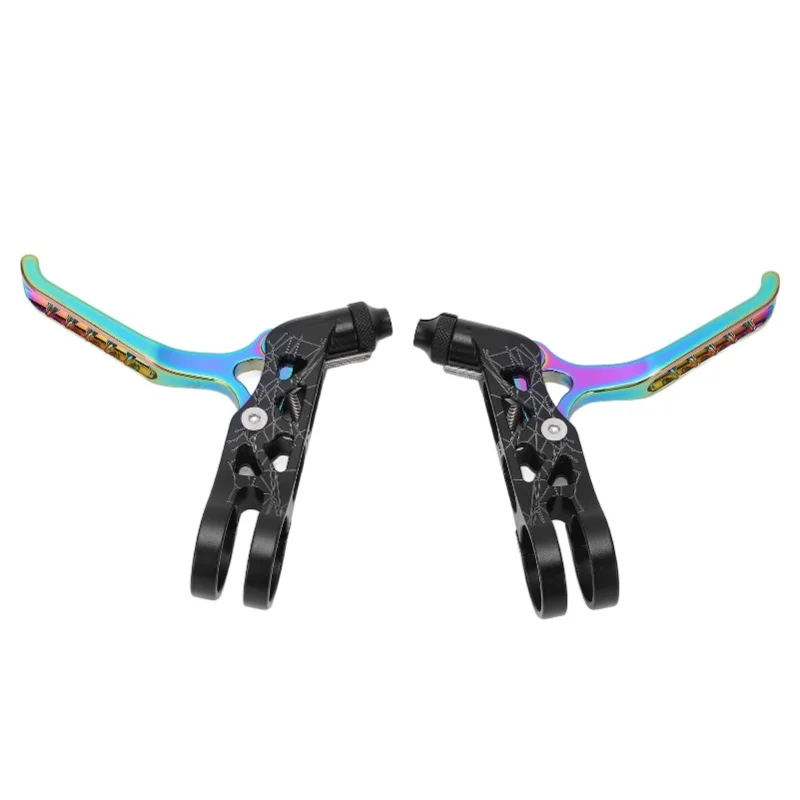 

MEIJUN 1Pair Bike Brake Levers Aluminum Alloy Bicycle Brake Handle For Brompton 3sixty Mountain BikeSilver