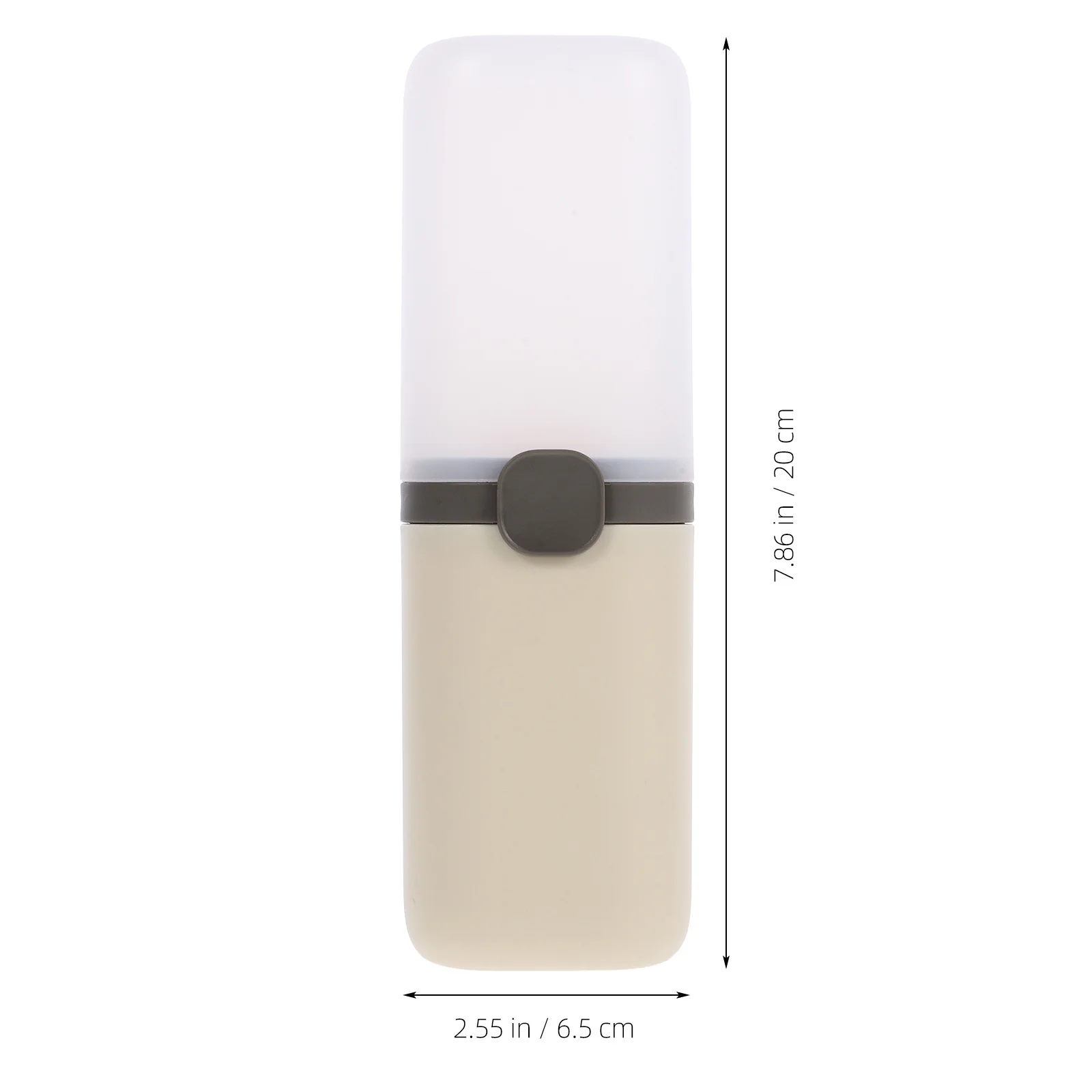 

Travel Toothbrush Storage Box Thick Durable Lightweight Portable For Camping Hiking Outdoor Toothbrush Toothpaste