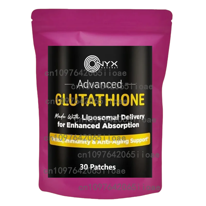 

L-Glutathione Skin Brightening Patch - Natural Antioxidant, Supports Healthy Skin, Strengthens Liver, Convenient Transdermal Del