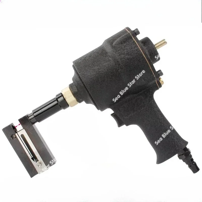 Punching gun, iron sheet, aluminum, metal billboard, corner code, pneumatic air valve punching machine