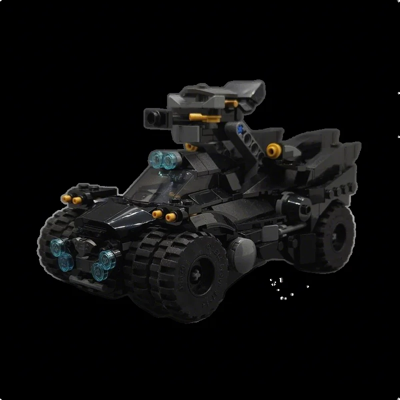 ตัวต่อ MOC รถถังแบทแมน ซูเปอร์ฮีโร่ DCD แบทแมนเซด ชุดตัวต่อของเล่น 408 ชิ้น ของขวัญคริสต์มาส สร้างสรรค์ ฝึกทักษะการเรียนรู้