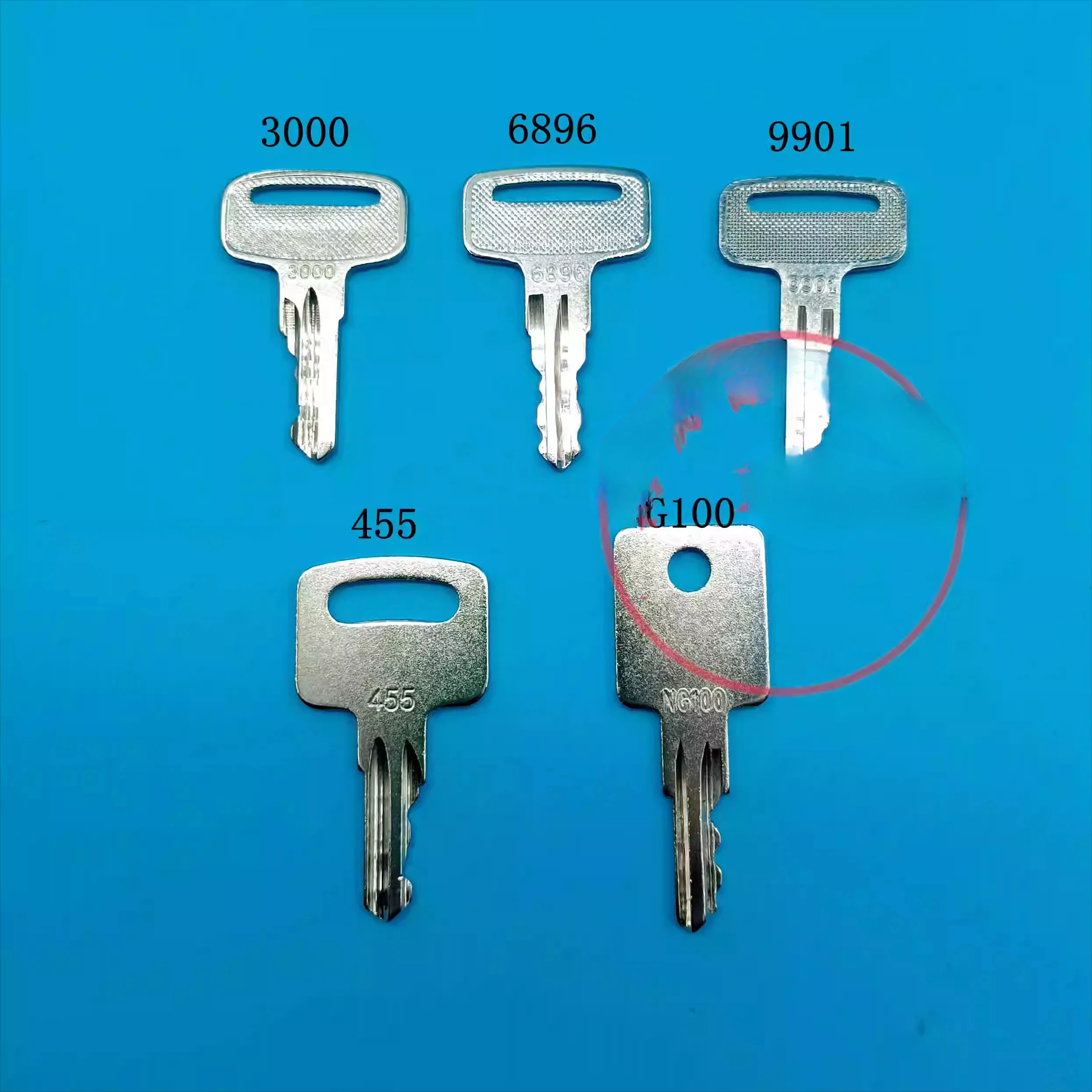 2 piezas de llaves 3000/9901/6896, llave 455, llave NG100, llave 8R1
