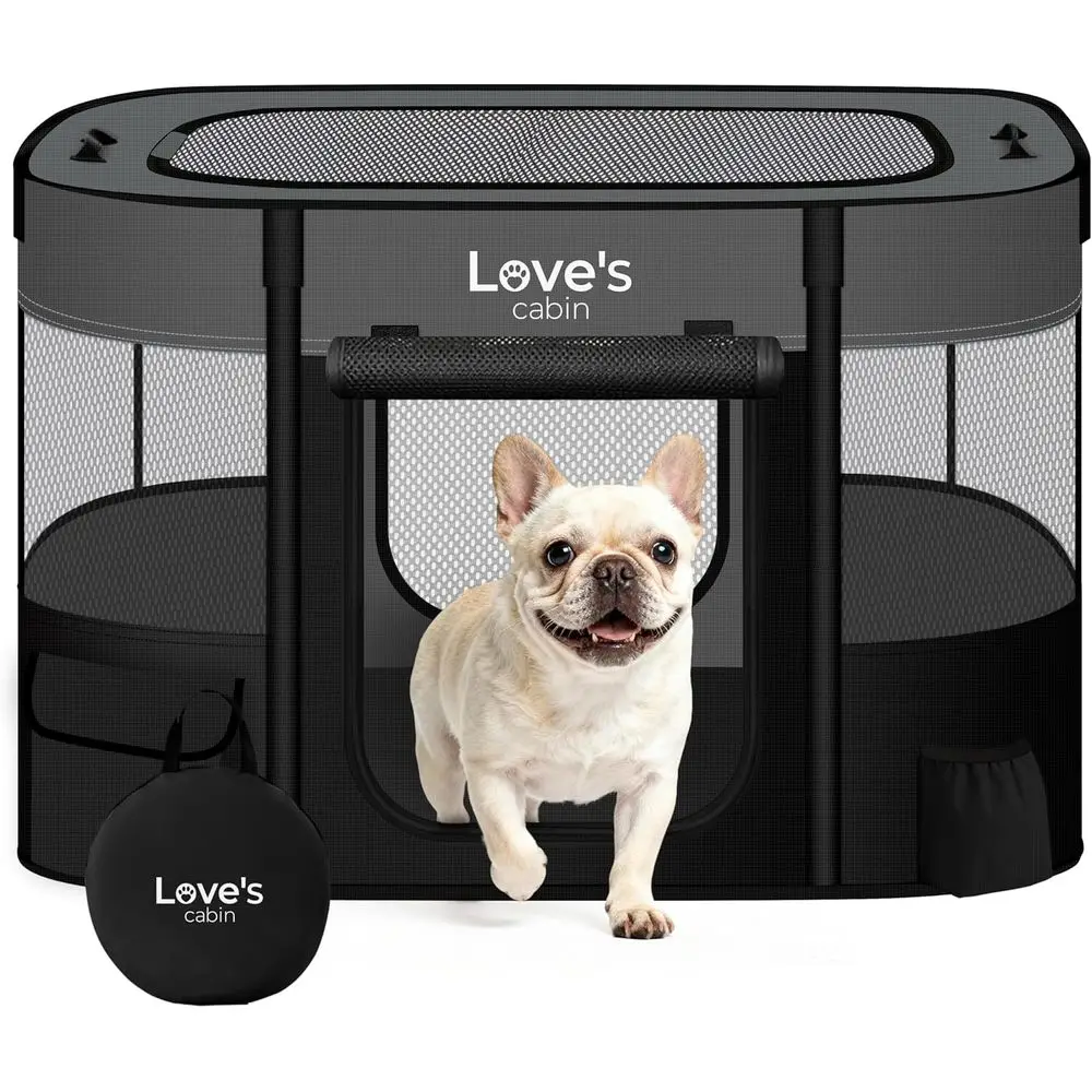 

Манеж для щенков и маленьких собак, переносная палатка-вольер для дома и улицы, складной манеж для игр или кошек, складная будка-манеж для собак