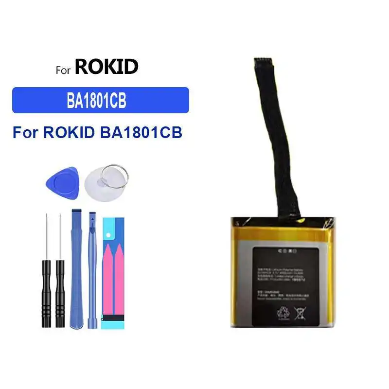 

4000 мАч для батареи Rokid BA1801CB, высокопроизводительная надежная замена