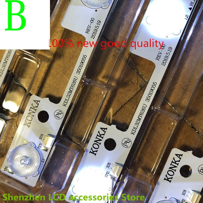 50 Teile/los 100% NEUE LED streifen bar lichter arbeiten für KDL32MT626U 35019055 35019056 25PCS * 4LED + 25PCS * 3LED 1LED = 6V