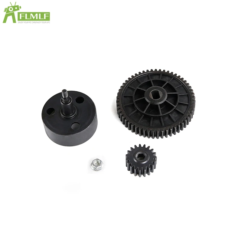 

Alloy Hexagonal Clutch Bell Kit 16T/58T or 19T/55T or 17T/57T Metal Spur Gear Set for 1/5 HPI ROFUN BAHA ROVAN KM BAJA 5B 5T 5SC