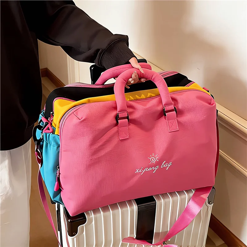 2026-new-large-capacity-handheld-travel-bag-lightweight-suitcase-independent-shoe-compartment-business-trip-bag-easy-carry-on