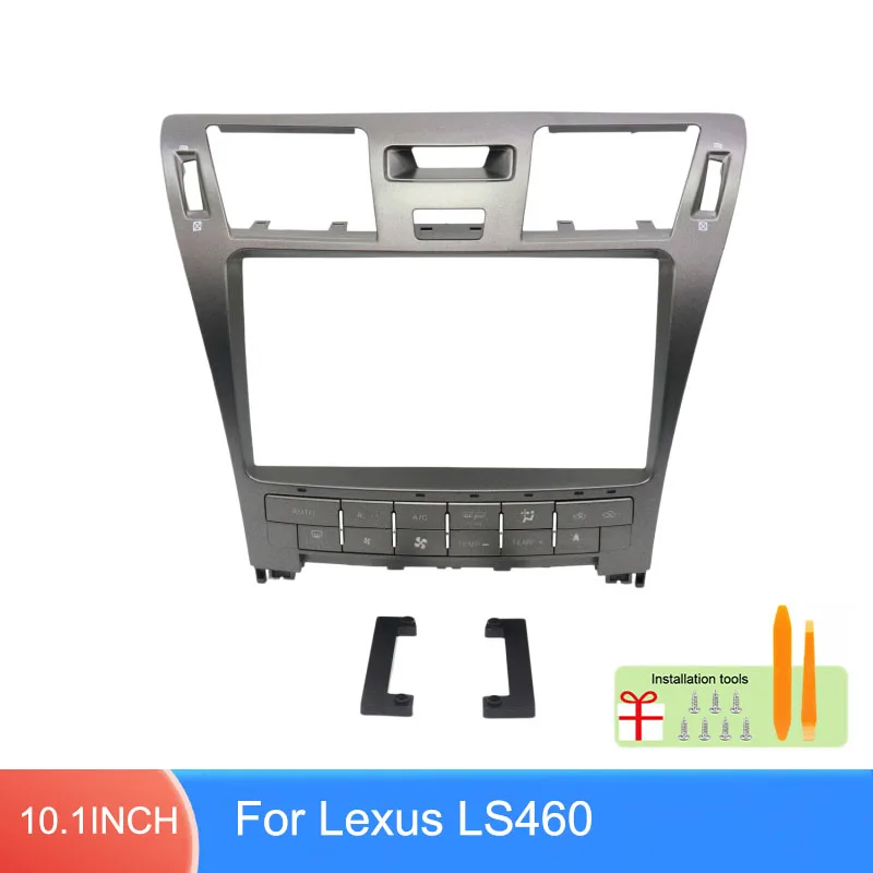 

For Lexus LS460 2007-2012 10.1" Android Radio Frame Car Stereo Fascia Dashboard Panel Kit