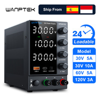 Wanptek Laboratory Power Supply Adjustable 30V 5A 30V 10A 60V 5A 120V 3A Encoder adjustment Bench DC Power Supply