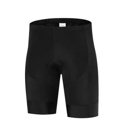 Imagen 2 del producto Pantalones cortos con pechera para bicicleta de verano para hombre, ropa para exteriores, pantalones cortos negros enteros para ciclismo, cojín para asiento de doble flecha, pantalones cortos de ciclismo de secado rápido