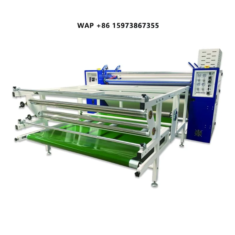China Factory Sale 420mm Roll Automatic Heat Transfer Printing Press Machine 170cm190cm 260cm 320cm Width Hot Sublimation