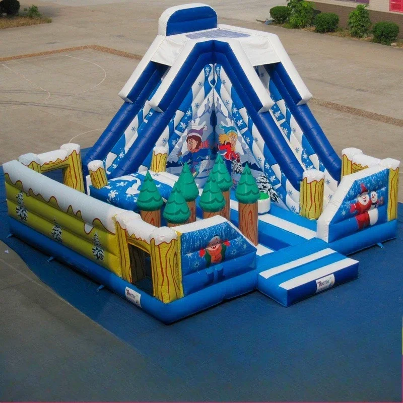 Inflatable Castle Children's Paradise Inflatable Slide Kindergarten Body Smart Trampoline Small Naughty Castle
