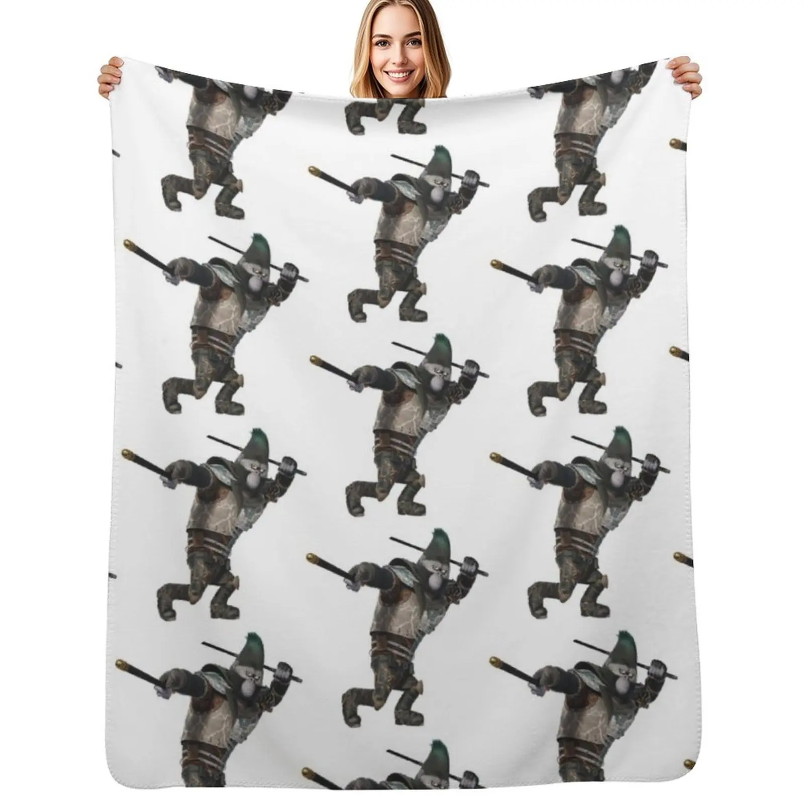 

johnny from sing 2 movie Throw Blanket Hairys Picnic Soft Plaid Blankets Sofas Of Decoration Blankets