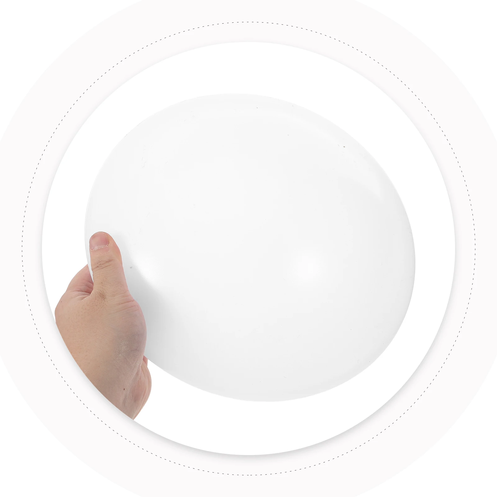 

Acrylic Globe Lampshade Ceiling Fan Light Replacement Mushroom Shade for Bedroom Living Room Soft Illumination Flush Mount