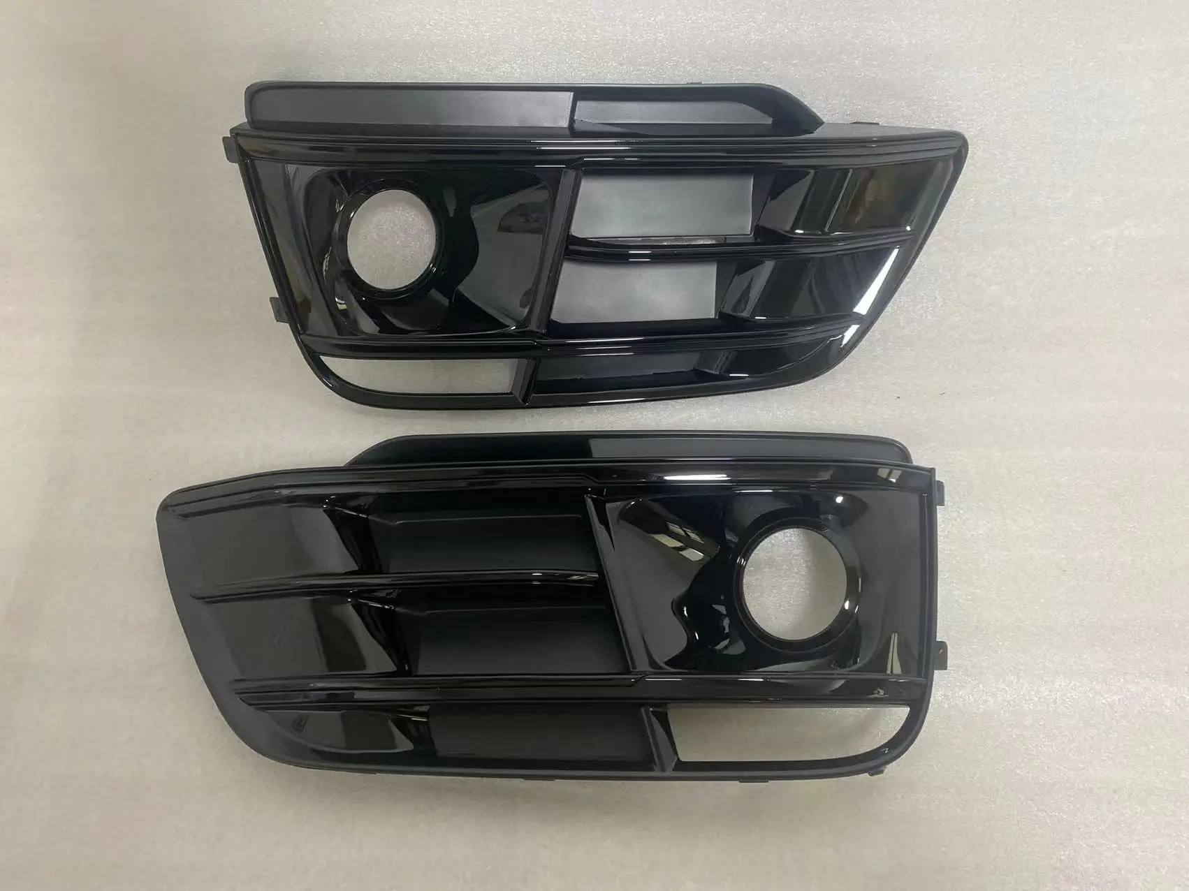 Voor Audi Q5 S-line mistlamp frame 2018 2019 2020 honingraat acc cover racing grills cover onderste mesh