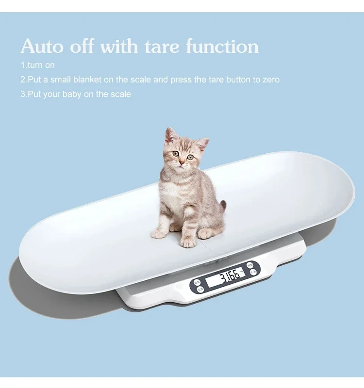 High precision pediatric scale baby rechargeable battery bascula para bebe 30kg 2g electronic weighing baby scale with tray