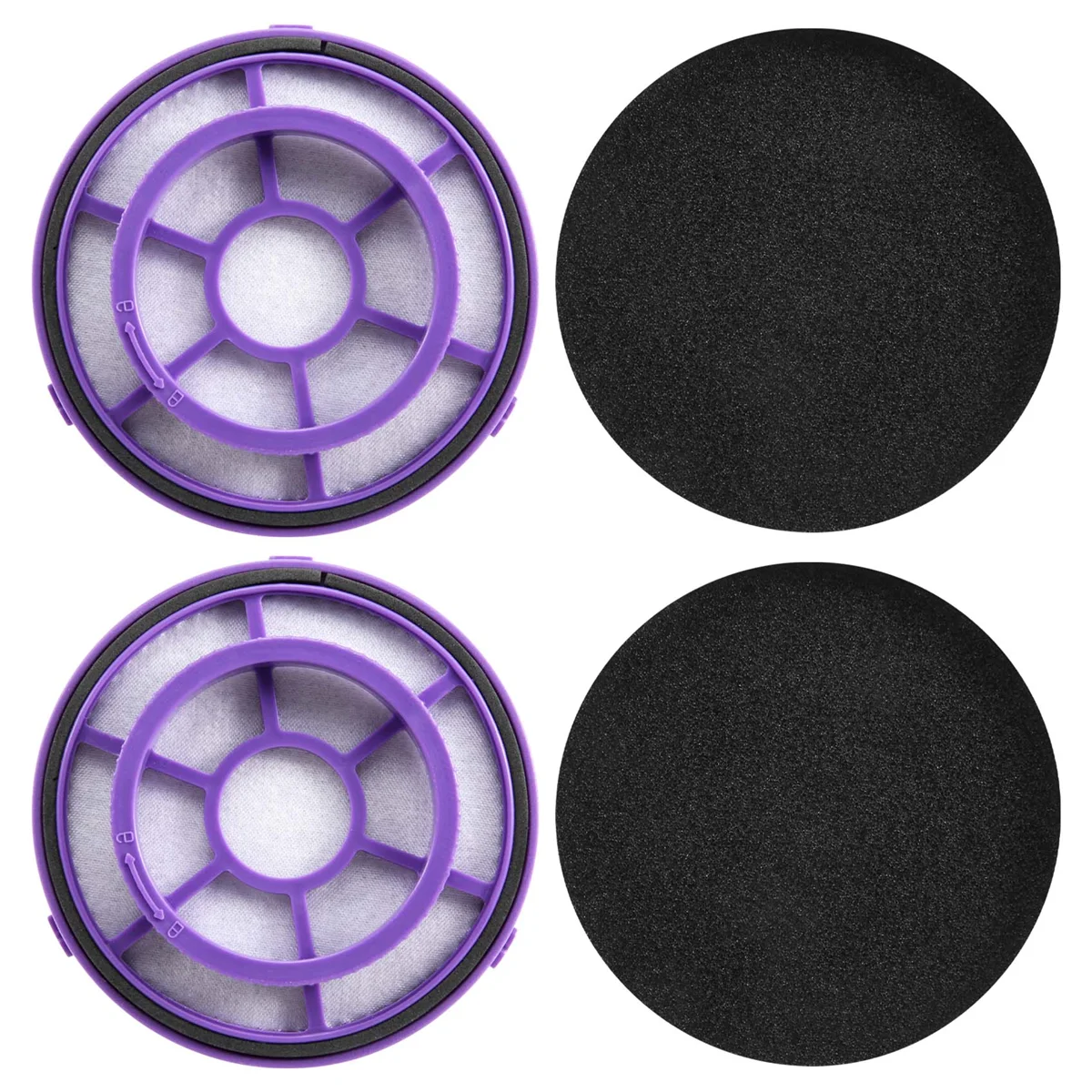 Аксессуары для пылесоса HEPA-фильтр, применимый для PUPPYOO D-526 WP526, запасные части для пылесоса, 2 шт.