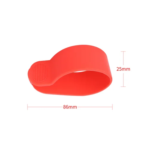 Imagen 2 del producto Cubierta protectora del acelerador del pulgar de la Scooter Eléctrico cubierta del Dial del dedo del manillar funda de silicona para Xiaomi M365 para Ninebot