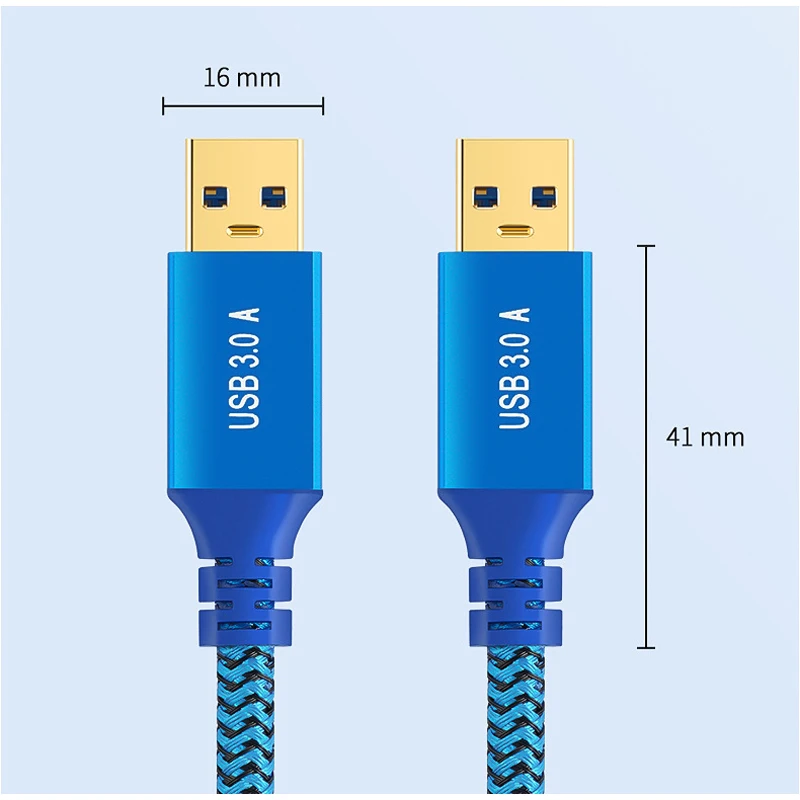 USB 3.0 to USB 3.0 USB A Male Extension Left/RIGHT/Straight Cable Extender Cord Fast Data Transmission For Hard Drive Radiator T