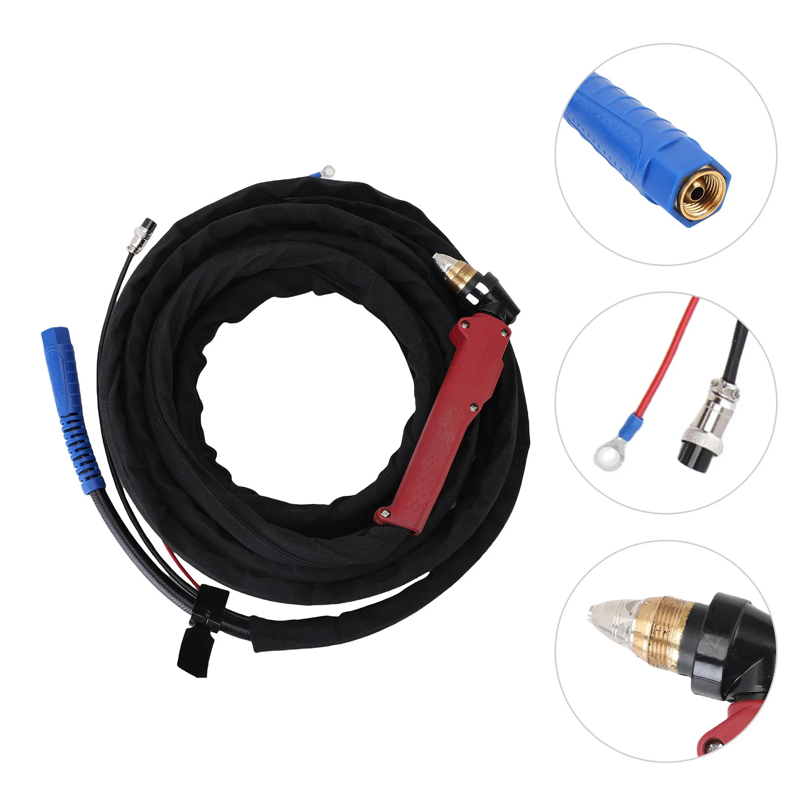 Cutting Torch Plasma Cutting Torch Replacement for CUT50P PLC55P CUT60P PLC65P CT418P Cutting Machine 30-80A Plasma Cutter Torch