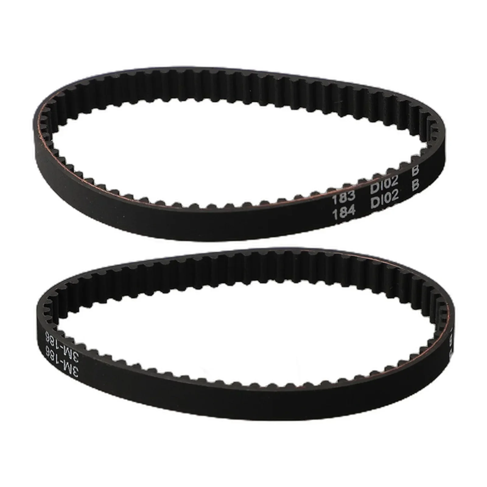 2pcs Vacuum Cleaner Toothed Belt Drive HTD186-3M Fits For FC3 FC5 (Premium) Hard Floor Cleaner