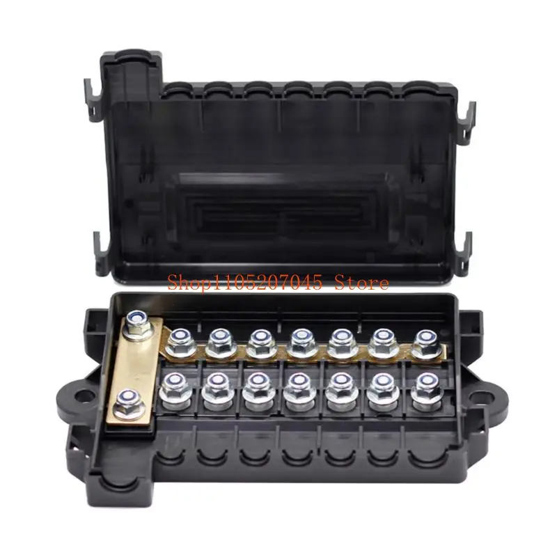 

37cd Easy Install Fuses Holder Transparent Cover Universal Cars Boats Protection Suitable For Vehicle Electrical Maintenance