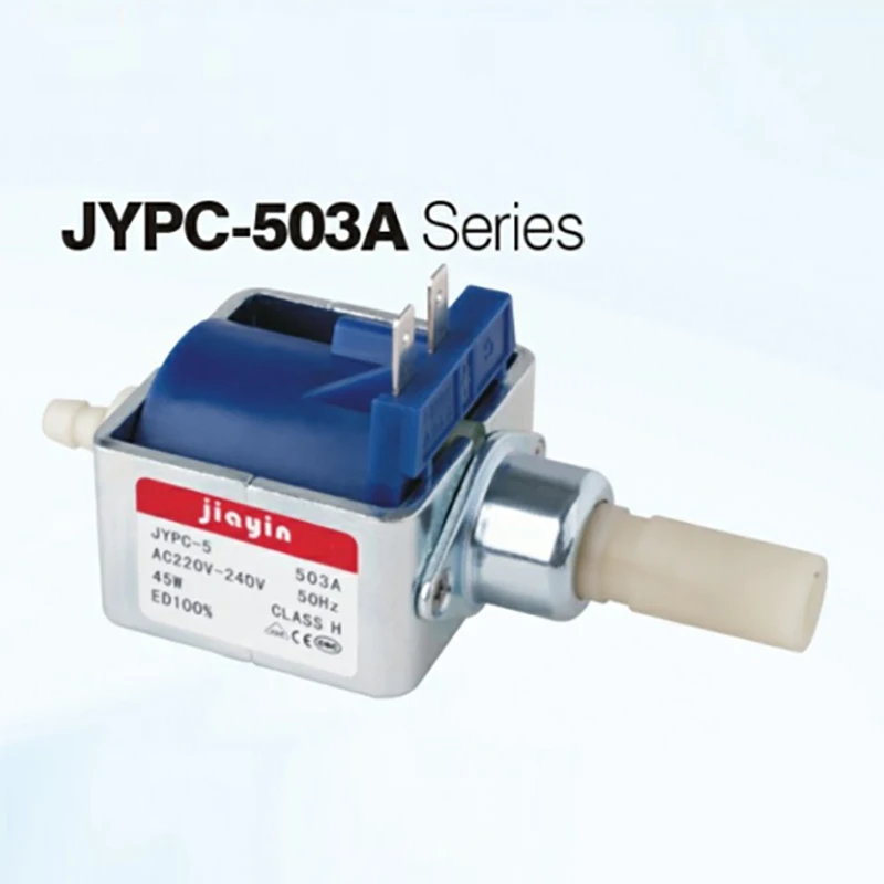 Jiayin JYPC-503A AC 220V - 240V 15bar 45W Electromagnetic Water Peristaltic Pump High Pressure Coffee Machine Self-priming Pump