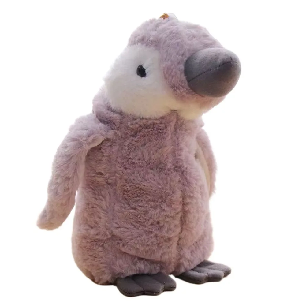 سعة كبيرة مقلمة أفخم محشوة الحيوان عروسة كارتون حقيبة أدوات مكتبية تصميم لطيف حقيبة مستحضرات تجميل البطريق حقيبة أقلام رصاص