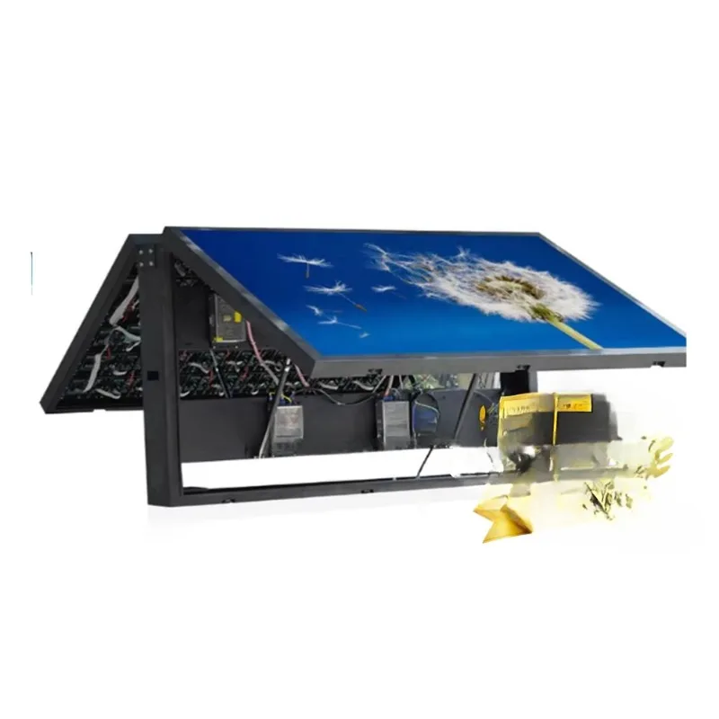 F Series 4X8 Ft 9Ftx16Ft Outdoor Double Sided Sign Led Panel Front Open Advertising Display