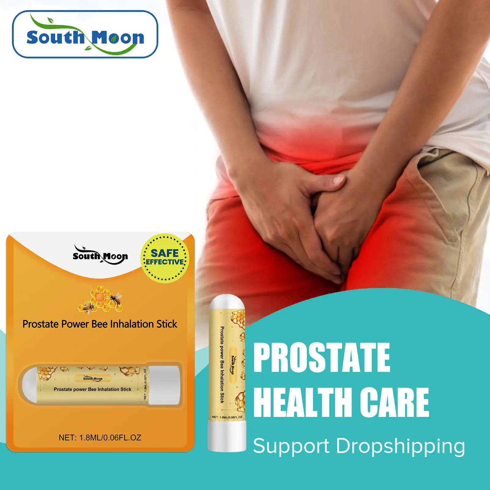 Prostate Wellness Nasal Inhaler Relieve Prostatitis Hyperplasia Prostatic Male Energy Enhancement Prostate Function Support Care