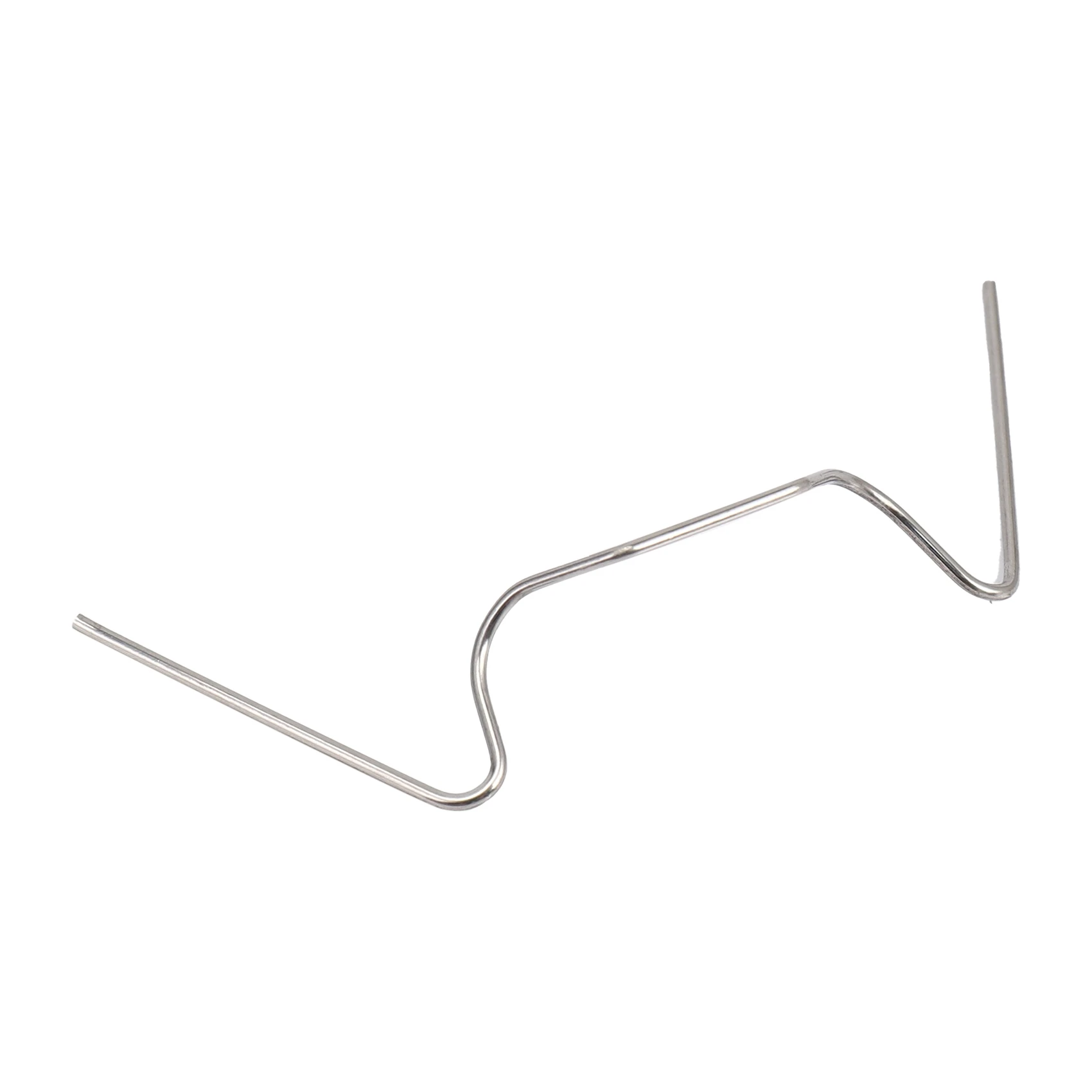 Clips de acristalamiento para invernadero FLYY, clips tipo W de acero inoxidable, clips de resorte de hoja para vidrio de invernadero, estructura de doble sala, 100 unidades