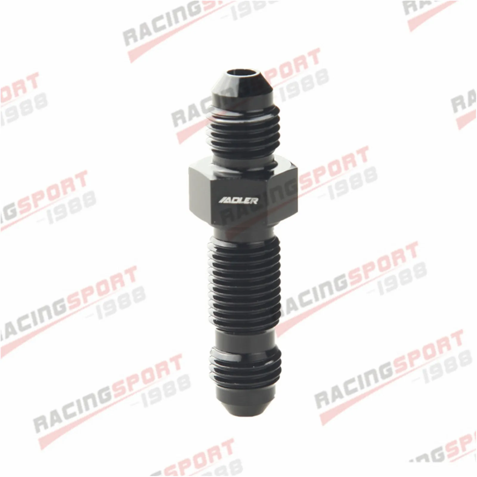a+ AN3 AN4 6 8 10 12AN Male Straight Elbow Flare Bulkhead Adptors Anodized Aluminium Fitting Oil Adapters Accessories Blue/Black