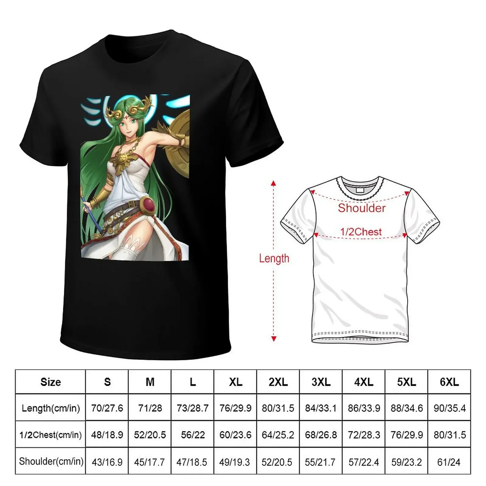 Palutena T-Shirt customs design your own plus sizes customs shirts graphic tee men clothes